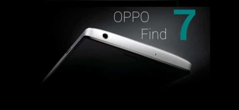 Oppo Find 7 is coming to India in Mid 2014 features QHD Display and Snapdragon 801