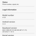 best rom for micromax a120 canvas 2 colcours, Rainbow ROM for Micromax A120 Canvas 2 Colours (Stable Android 4.4.2 ROM)