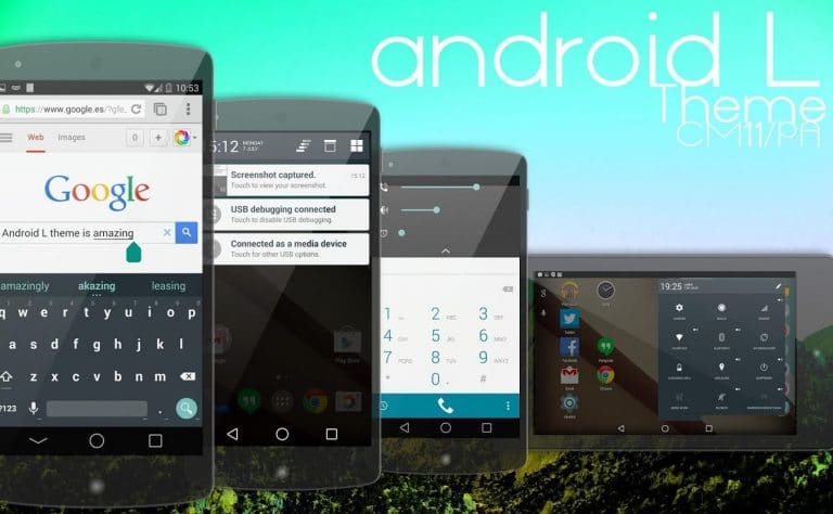 Transform Your CM11 Device into Android L 5.0 look