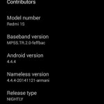 kitkat rom for xiaomi redmi 1s, Nameless Kitkat Rom for Xiaomi Redmi 1S Armani