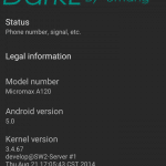 lollipop for micromax unite 2 a106, Android 5.0 Lollipop For Micromax Unite 2 A106 (Dark-L ROM)