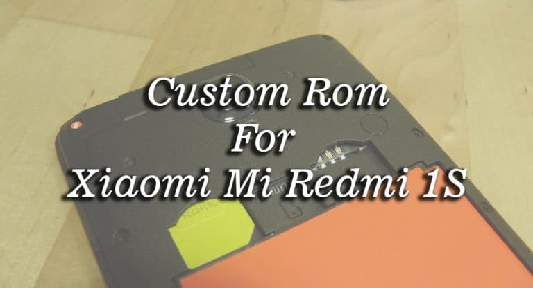 Yun OS 3.0.3 Stable Kitkat Rom For Xiaomi Redmi 1S