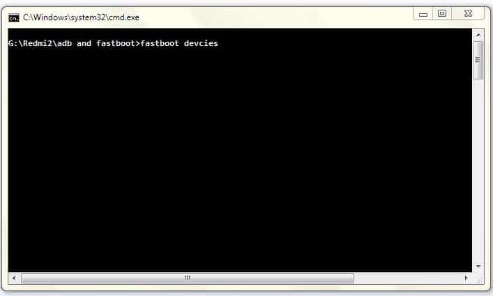 Fastboot commands with CMD