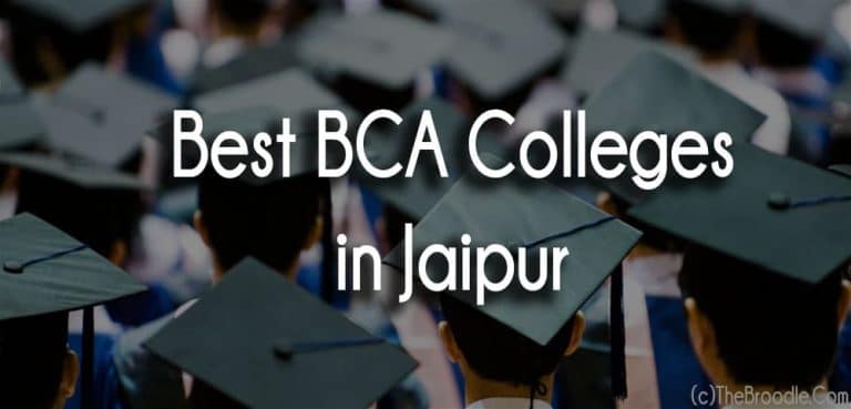 Top Best BCA Colleges in Jaipur – Survey 2015