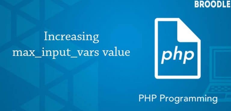 How to Increase max_input_vars value in PHP in Ubuntu