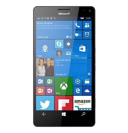 Microsoft Lumia 950 XL Front View