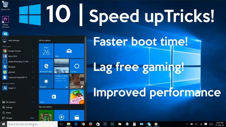 Top 5 Tweaks that You Should Do to Improve Your Windows 10 Performance