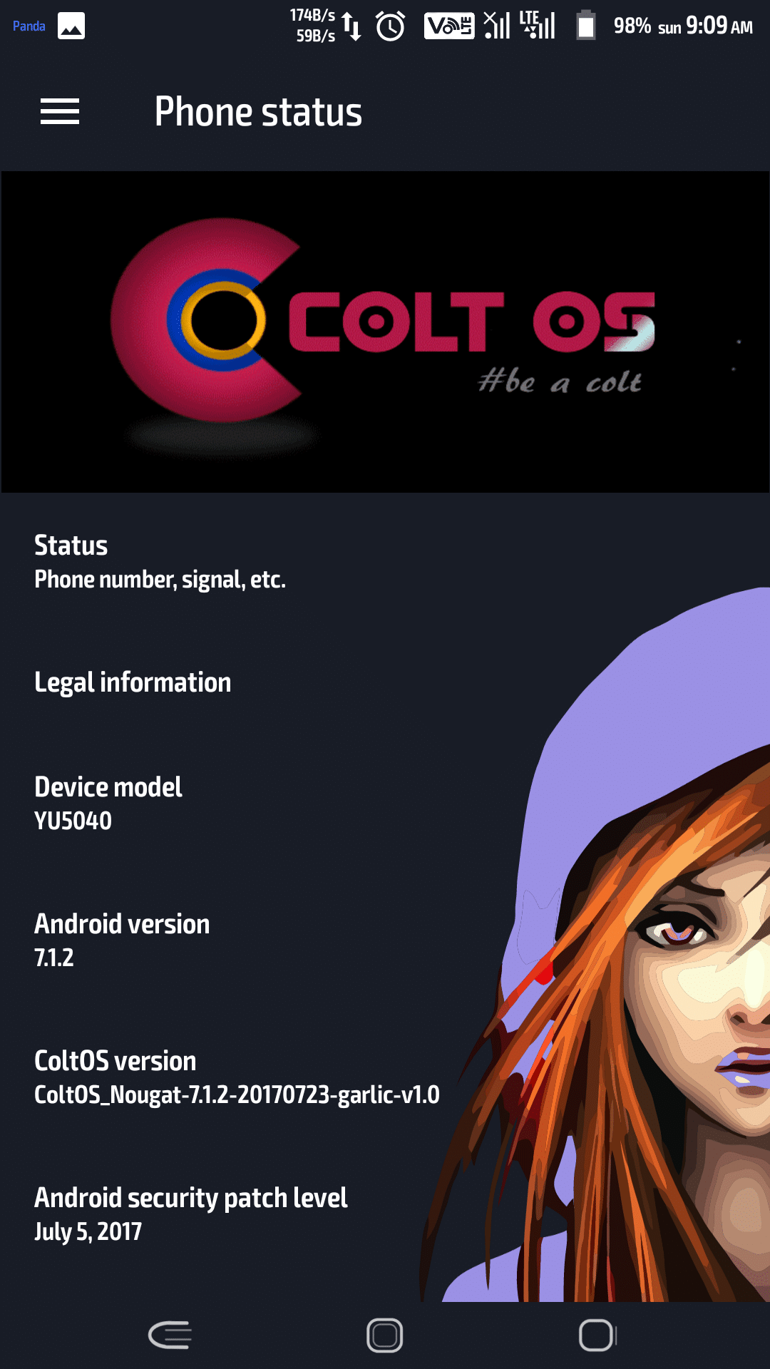 colt os for yureka black, Download and Install Colt OS ROM in Yu Yureka Black (Android 7.1.2 Nougat Based)