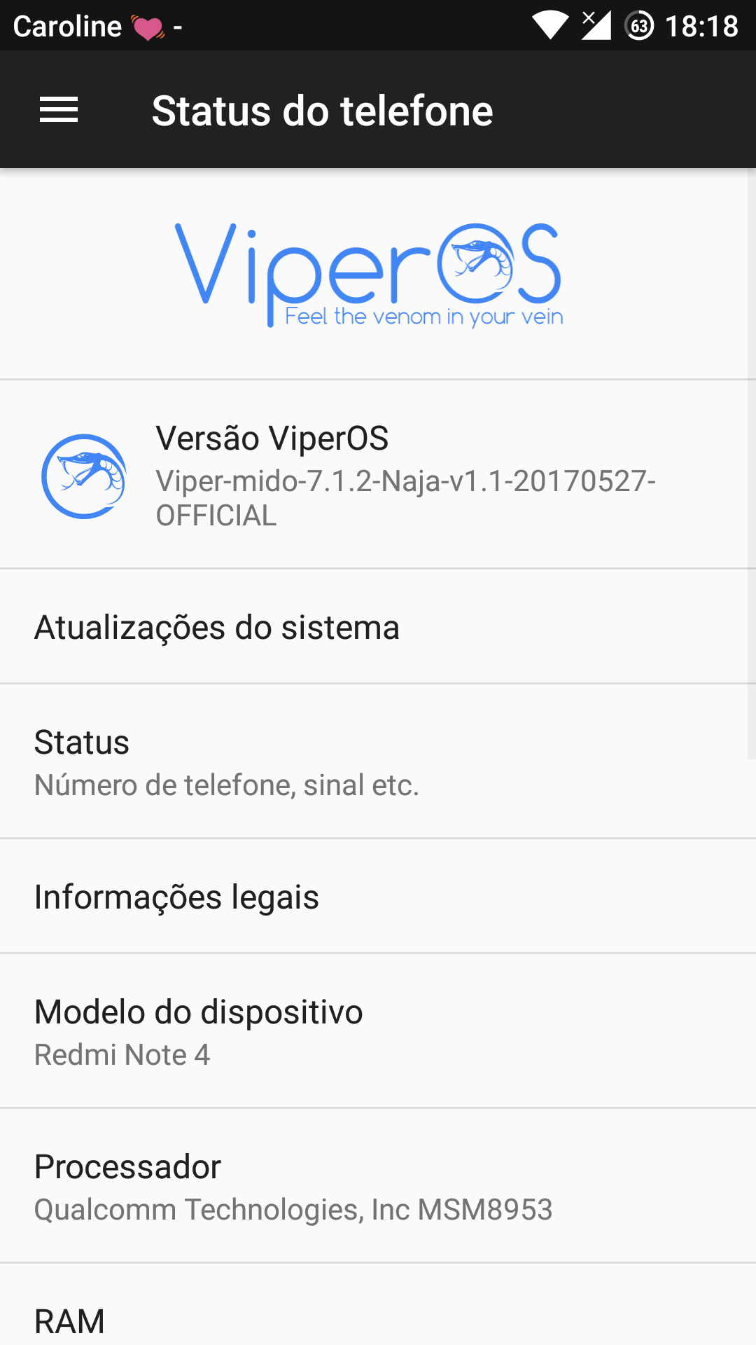 viperos redmi note 4, Xiaomi Redmi Note 4 Official ViperOS V3.0 ROM (Android 7.1.2 Nougat)