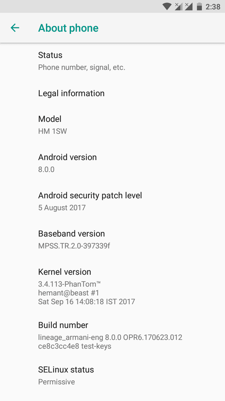 oreo for redmi 2, Android 8.0 Oreo Update for Xiaomi Redmi 2 (AOSP Oreo Based ROM)