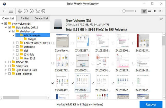 recover deleted tiff, How to Recover Deleted or Lost TIFF Files in Windows or Mac OS