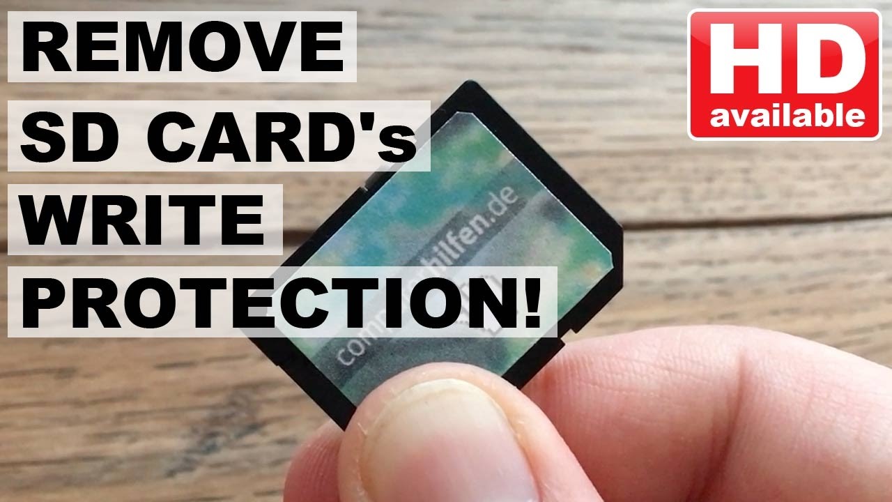 25 Methods on How to Remove Write Protection from SD Cards