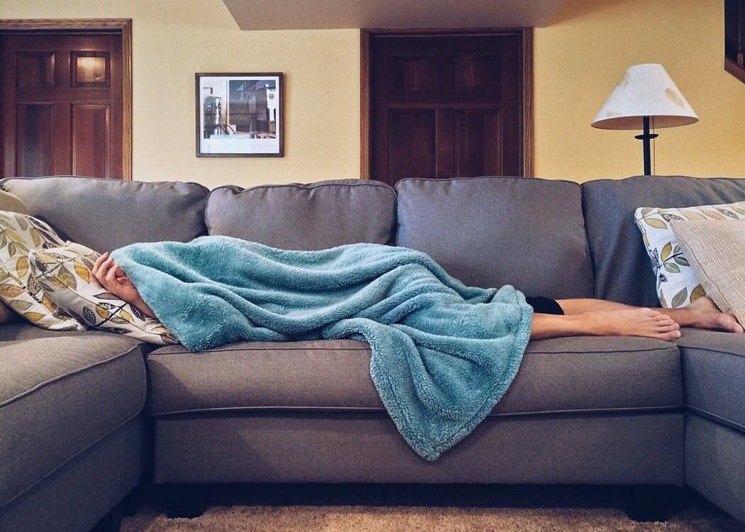 Sleeping and Work from Home