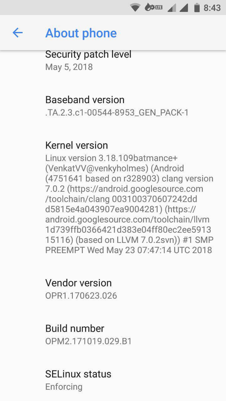 Liquid Remix for Mi A1, Liquid Remix for Xiaomi Mi A1 (tissot) Android 8.1 Oreo