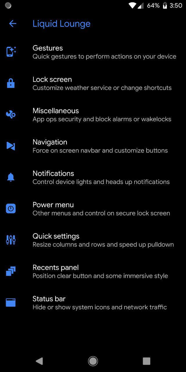 Liquid Remix for Mi A1, Liquid Remix for Xiaomi Mi A1 (tissot) Android 8.1 Oreo