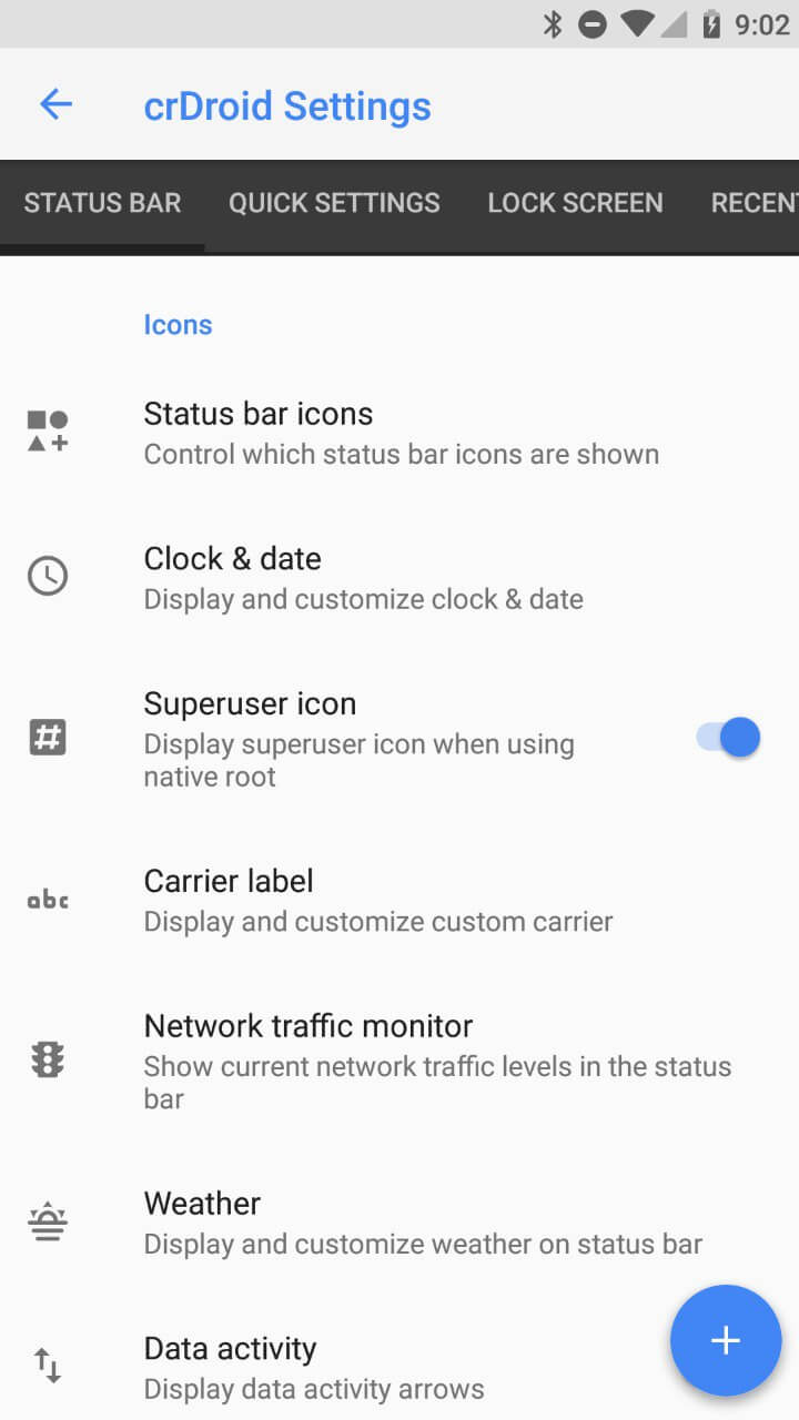 crDroid for Mi A1, crDroid Android 8.1 Oreo ROM for Xiaomi Mi A1 (tissot)