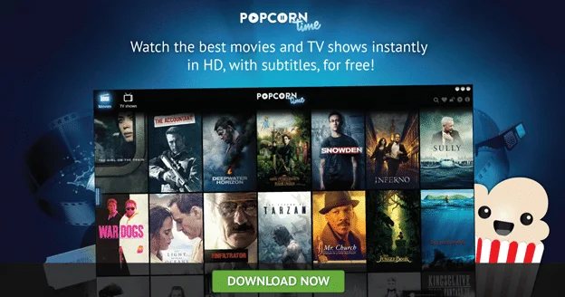 Popcorn time free best sale movies and tv shows