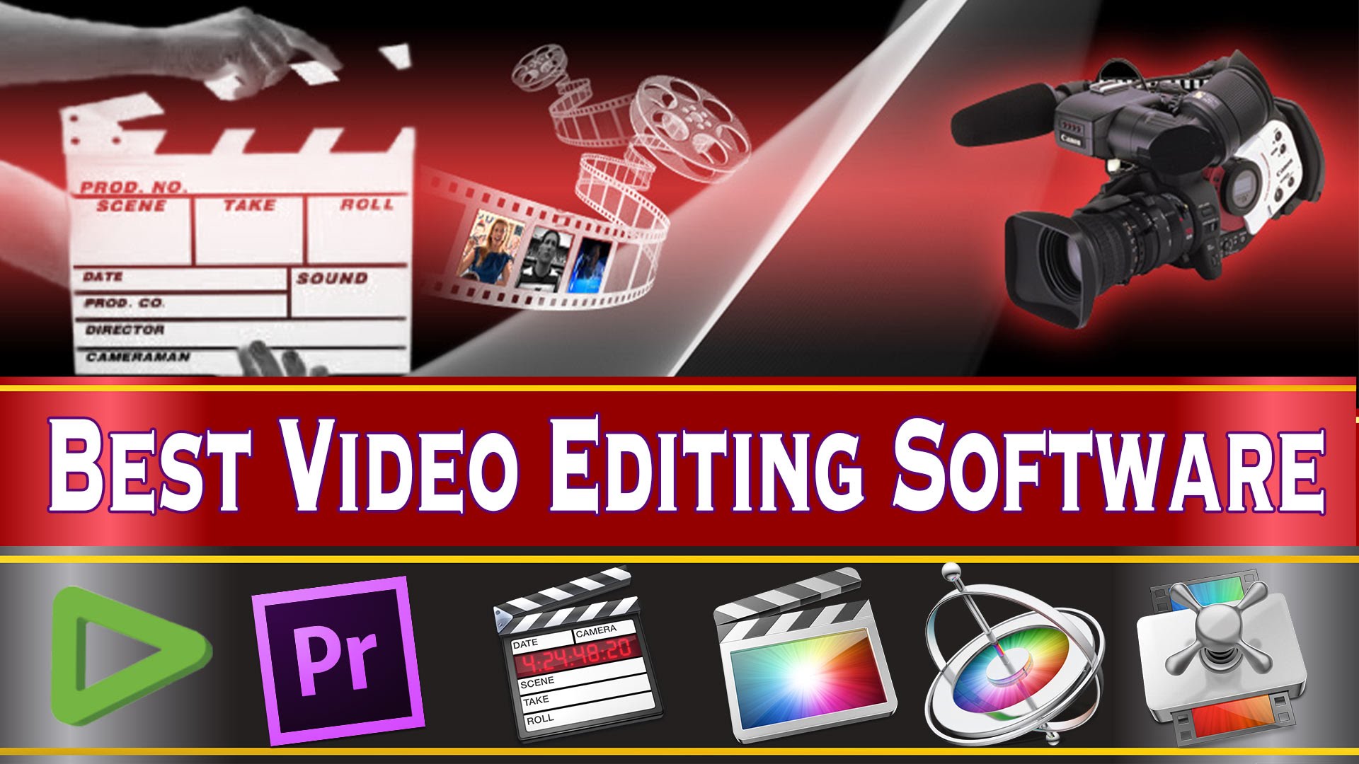 video edit softwares