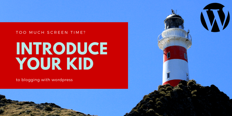 Too Much Screen Time? Introduce Your Kid To Blogging!