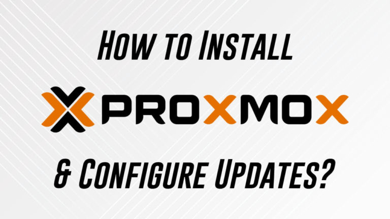 How to Install & Update Proxmox Without Subscription
