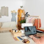 Dressmaker Opening Website of Bank