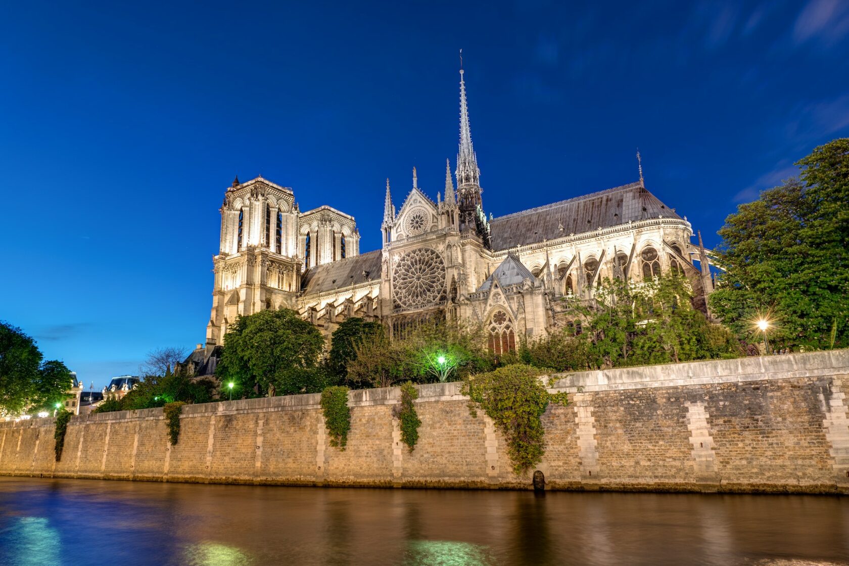 Notre-Dame and the River Seine - Medieval Architectural Masterpieces