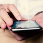 Using apps on smart phone