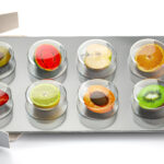 Multivitamins and dietary natural supplements for a healthy diet. Fruits in pills on blister pack.